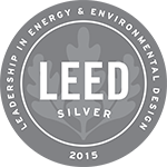 Logo: 2015 LEED Silver Certification